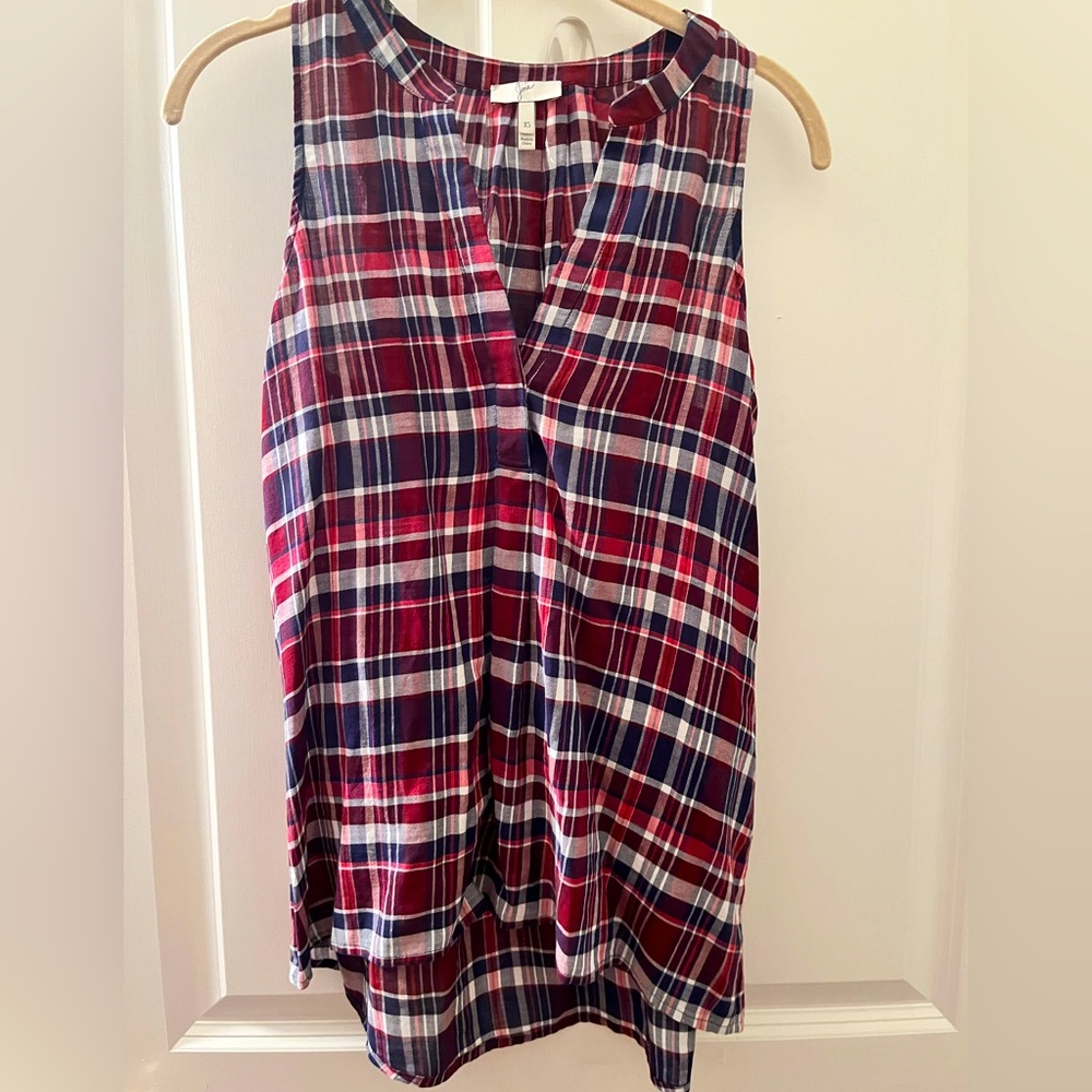 Joie plaid shirt